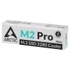ARCTIC M2 Pro (Srebrny) - Chłodzenie SSD do dysków M.2, radiator, srebrny