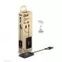 Splitter wideo Club 3D CSV-1478 USB Type-C (z adapterem USB-A) na dwa DisplayPort 4K60Hz, czarny