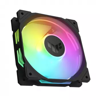 ASUS TUF GAMING TR120 ARGB 3IN1 Czarny Obudowa komputera Chłodzenie powietrzne 12 cm