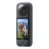 Kamera sportowa Insta360 X4 — 72 MP, 8K (7680×3840) CMOS, matryca 1/2 cala, wbudowany wyświetlacz, Wi‑Fi, 120 kl./s, MicroSD, 602 g, czarny
