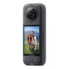 Kamera sportowa Insta360 X4 — 72 MP, 8K (7680×3840) CMOS, matryca 1/2 cala, wbudowany wyświetlacz, Wi‑Fi, 120 kl./s, MicroSD, 602 g, czarny