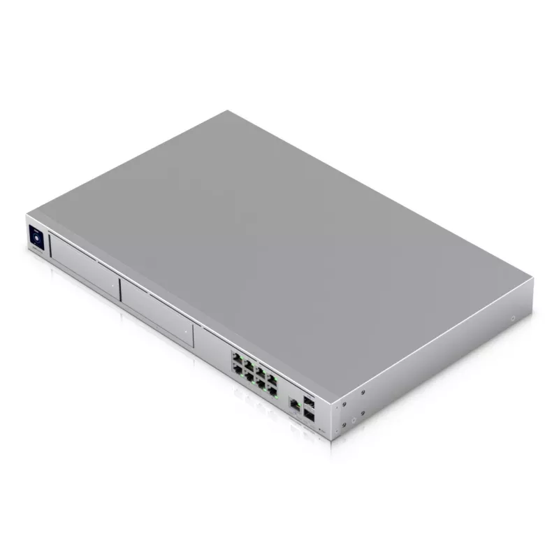 Zarządzany przełącznik UBIQUITI UniFi Dream Machine Pro Max, 9-portowy 2.5G Ethernet, 1U rack, 2×SFP+, obsługa 10G, zasilanie 60W