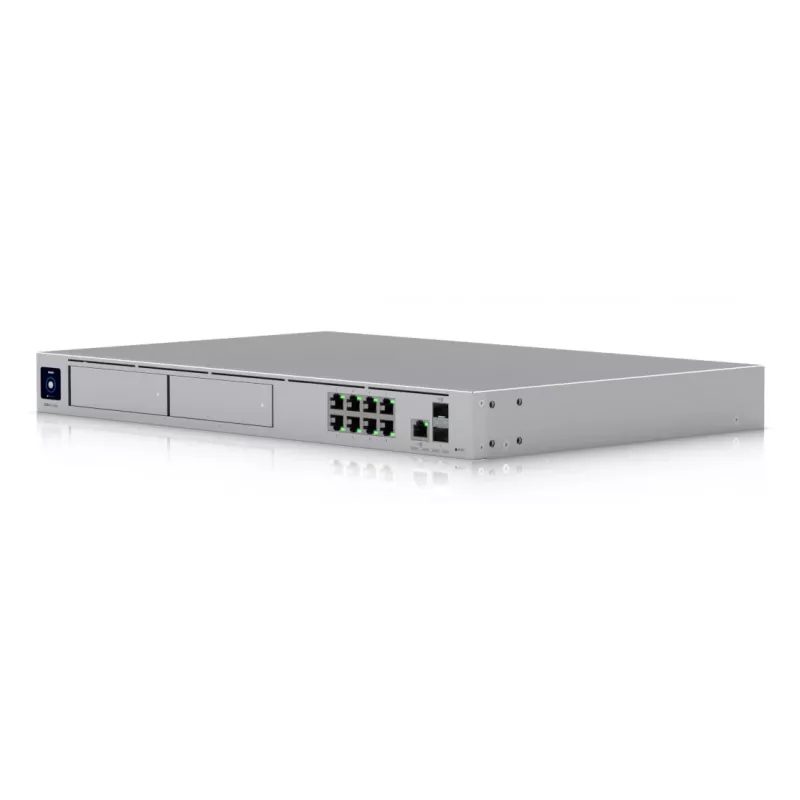 Zarządzany przełącznik UBIQUITI UniFi Dream Machine Pro Max, 9-portowy 2.5G Ethernet, 1U rack, 2×SFP+, obsługa 10G, zasilanie 60W