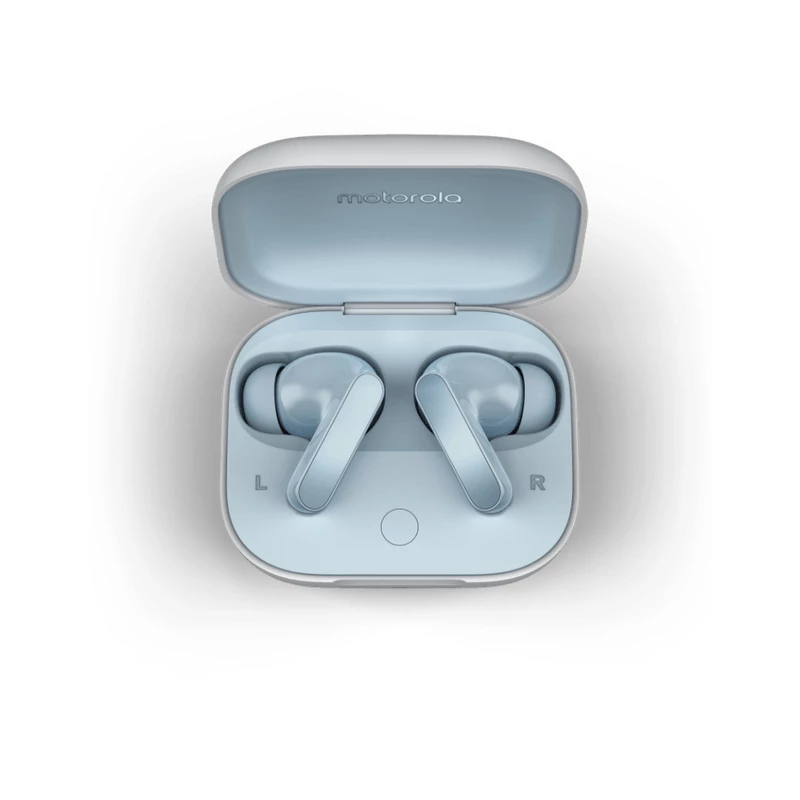 Słuchawki Motorola Moto Buds bezprzewodowe douszne do połączeń/muzyki/sportu/codzienne Bluetooth niebieskie