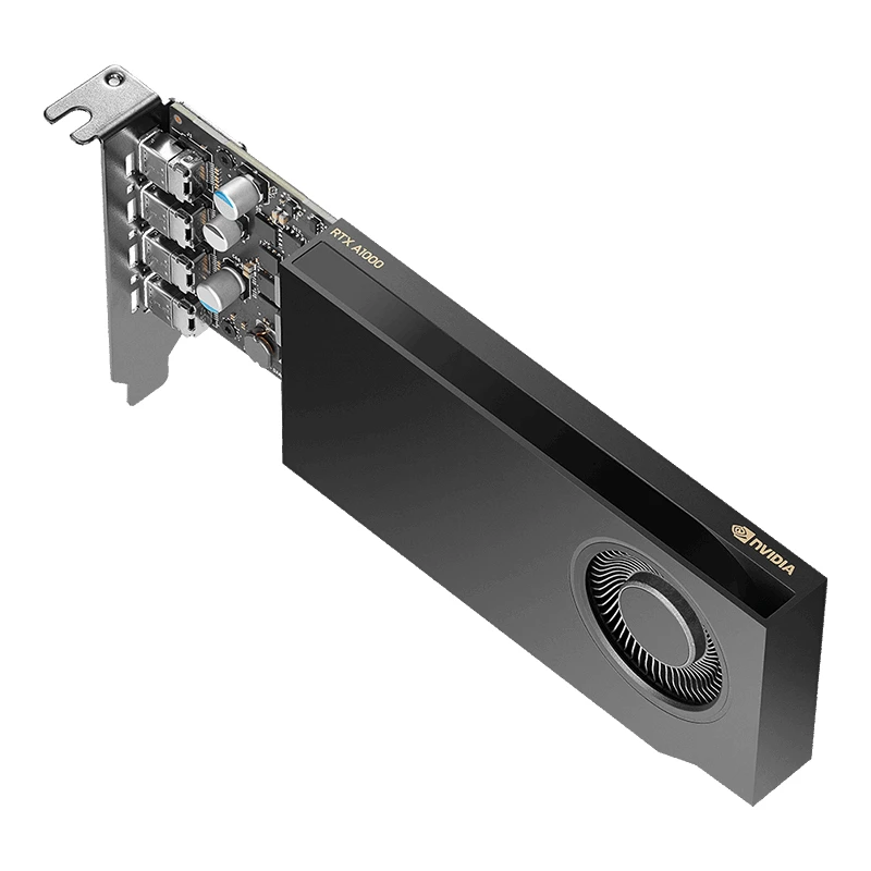 PNY NVIDIA RTX A1000 - 8GB GDDR6 Low Profile 4x mDisplayPort 1.4a