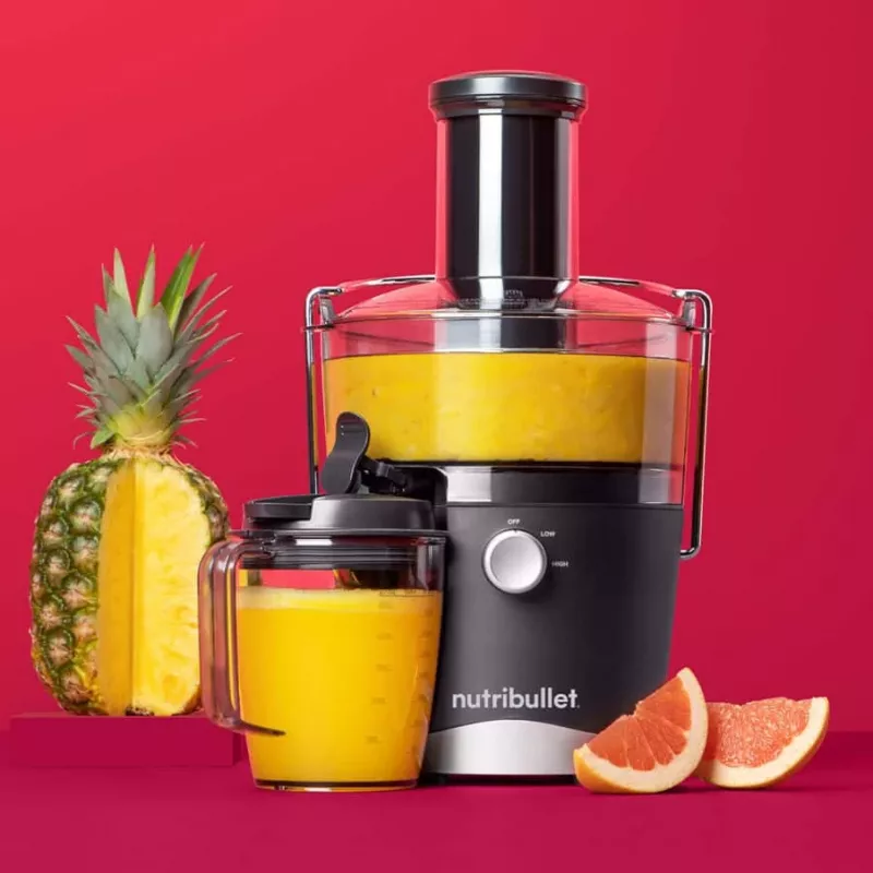 NutriBullet NBJ100G sokowirówka 800 W czarno-szara
