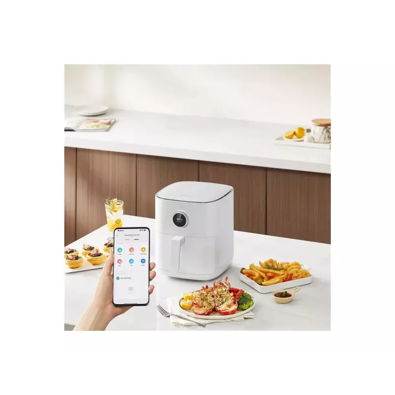 Frytownica powietrzna Xiaomi BHR8234EU 4,5 L 1500 W biała, dotykowy OLED, sterowanie przez Wi‑Fi i aplikację