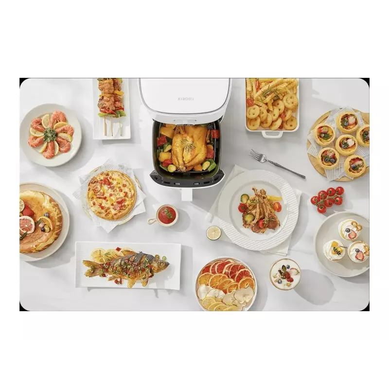 Frytownica powietrzna Xiaomi BHR8234EU 4,5 L 1500 W biała, dotykowy OLED, sterowanie przez Wi‑Fi i aplikację