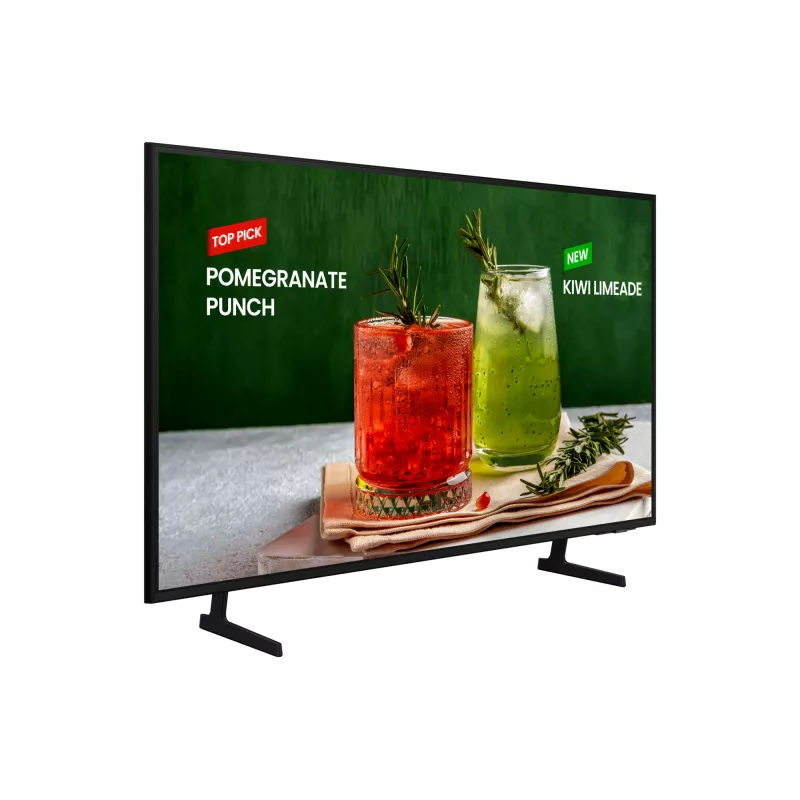 Samsung BE43D-H płaski panel Digital signage 109,2 cm (43 cale) LED Wi-Fi 4K Ultra HD Czarny Tizen 16/7