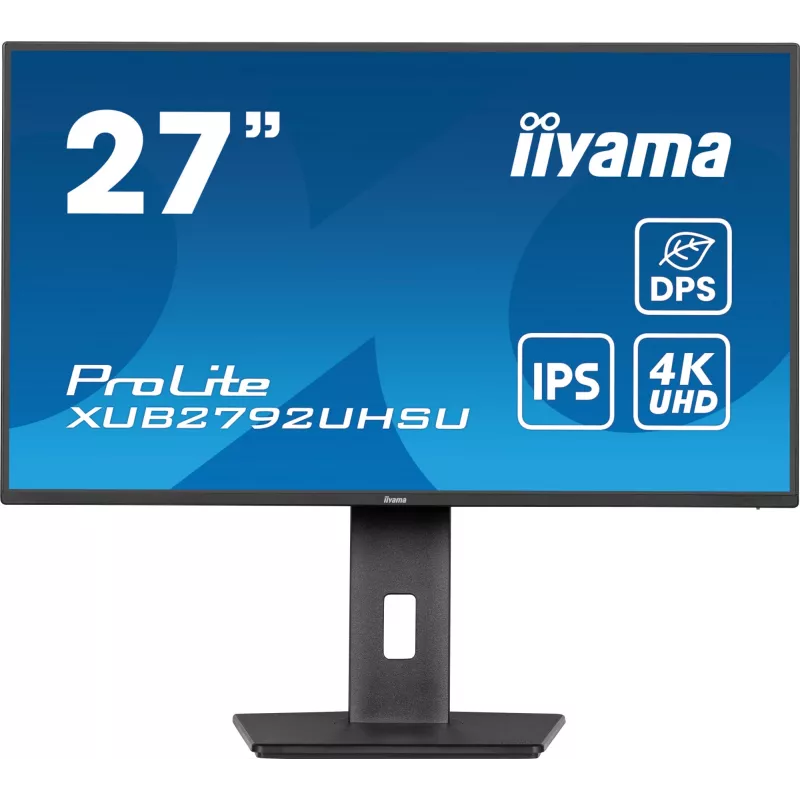 Monitor komputerowy iiyama ProLite XUB2792UHSU-B6 68,6 cm (27 cali) 3840 x 2160 pikseli 4K Ultra HD LED Czarny