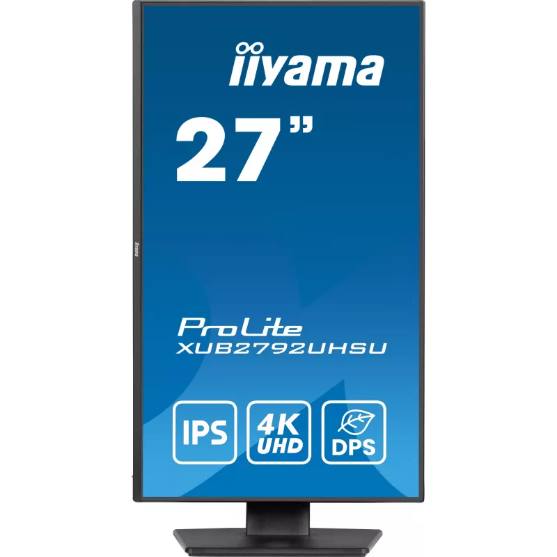Monitor komputerowy iiyama ProLite XUB2792UHSU-B6 68,6 cm (27 cali) 3840 x 2160 pikseli 4K Ultra HD LED Czarny