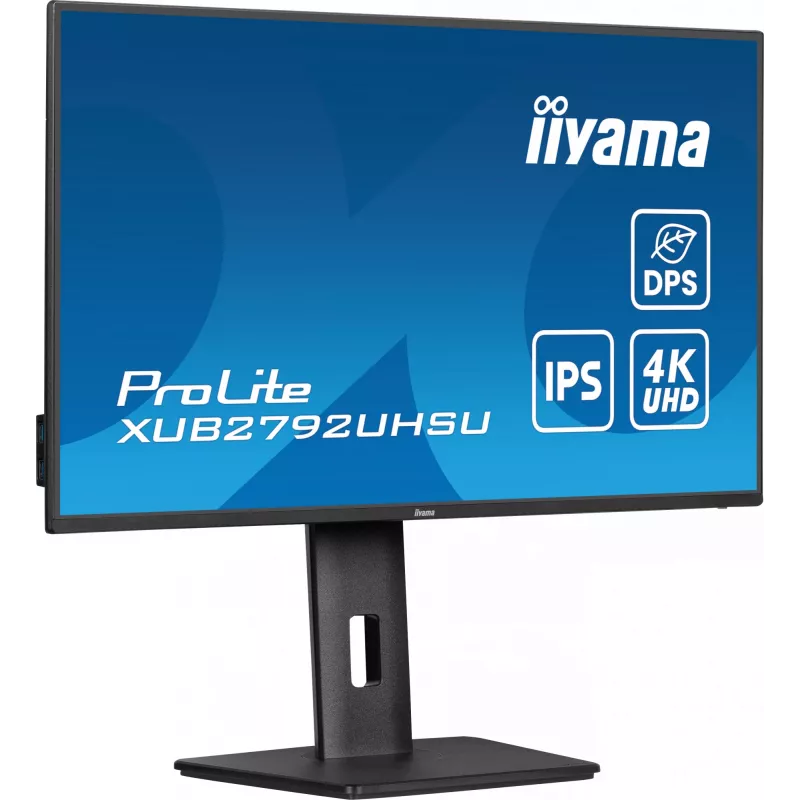 Monitor komputerowy iiyama ProLite XUB2792UHSU-B6 68,6 cm (27 cali) 3840 x 2160 pikseli 4K Ultra HD LED Czarny