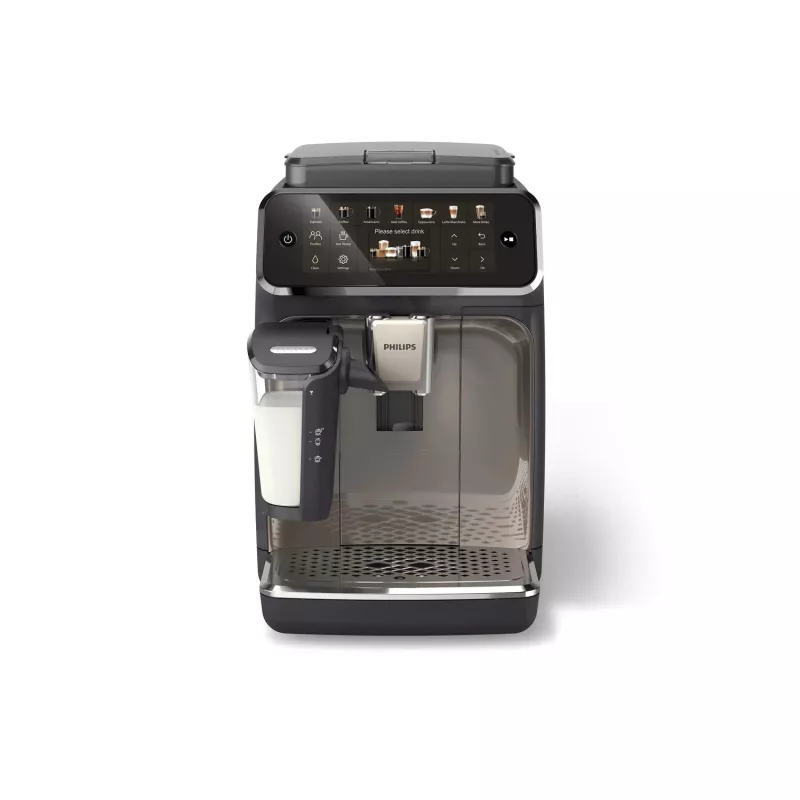 Ekspres do kawy Philips EP4449/70 — w pełni automatyczny, zbiornik na wodę 1,8 l, pojemnik na ziarna 275 g, młynek ceramiczny, 15 bar