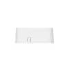 Access Point UBIQUITI U7 Pro Wall — Montowany na ścianie punkt dostępowy Wi‑Fi 7, 2,4/5/6 GHz, 6 strumieni przestrzennych, LAN 2500 Mbps, PoE (44–57 V), wewnętrzny, biały