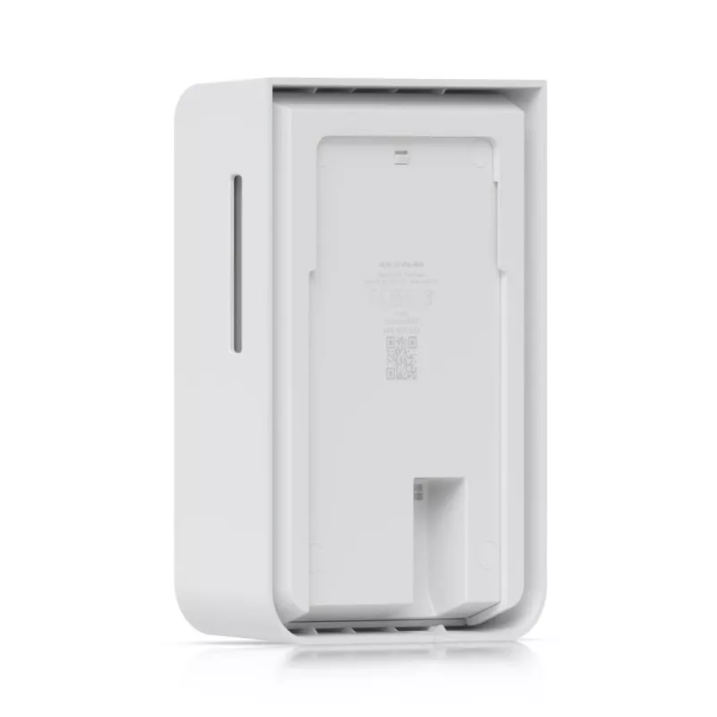 Access Point UBIQUITI U7 Pro Wall — Montowany na ścianie punkt dostępowy Wi‑Fi 7, 2,4/5/6 GHz, 6 strumieni przestrzennych, LAN 2500 Mbps, PoE (44–57 V), wewnętrzny, biały