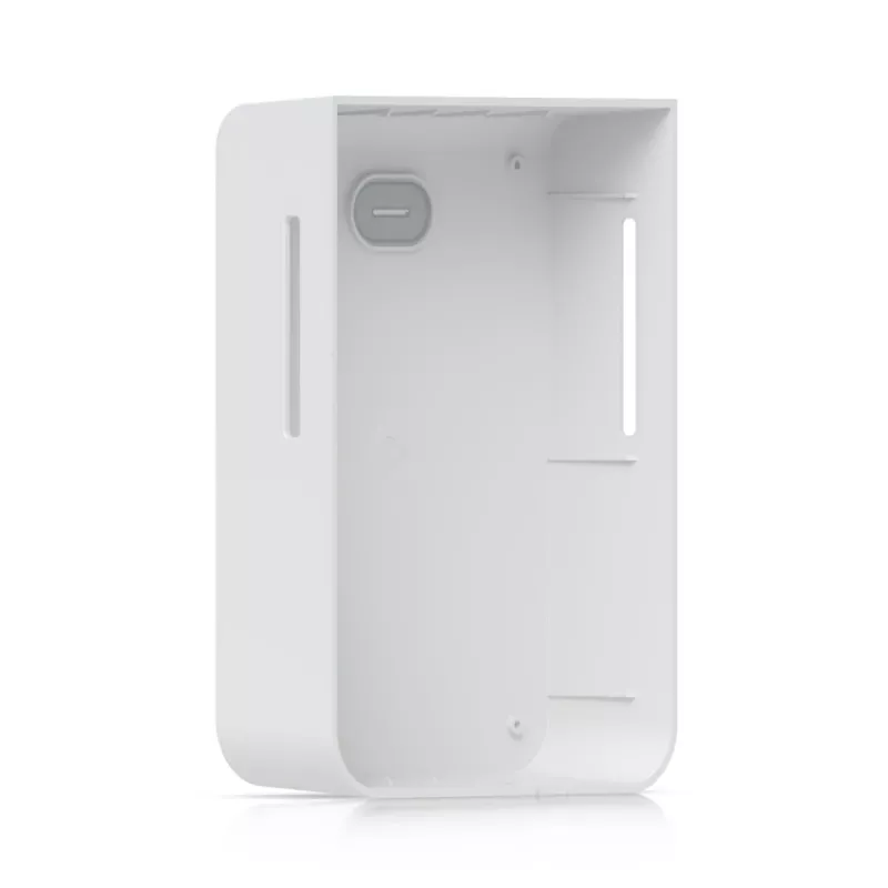 Access Point UBIQUITI U7 Pro Wall — Montowany na ścianie punkt dostępowy Wi‑Fi 7, 2,4/5/6 GHz, 6 strumieni przestrzennych, LAN 2500 Mbps, PoE (44–57 V), wewnętrzny, biały