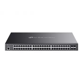 Przełącznik sieciowy TP-Link Omada SG3452XMPP Managed L2+ Gigabit Ethernet (10/100/1000) Power over Ethernet (PoE) 1U Czarny