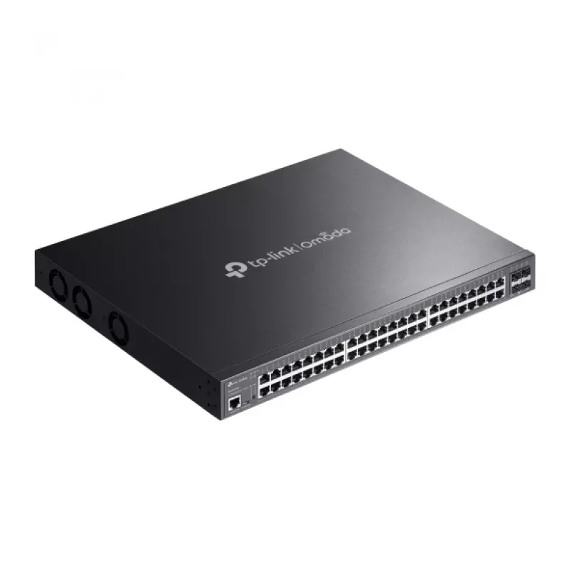 Przełącznik sieciowy TP-Link Omada SG3452XMPP Managed L2+ Gigabit Ethernet (10/100/1000) Power over Ethernet (PoE) 1U Czarny