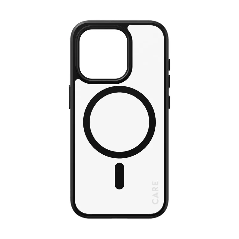 PanzerGlass CARE™ by ® Urban Combat Case Przezroczysty z czarnym MagSafe iPhone 15 Pro
