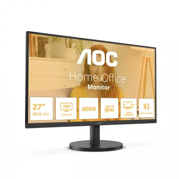 Monitor komputerowy AOC B3 U27B3M 68,6 cm (27 cali) 3840 x 2160 pikseli 4K Ultra HD LCD Czarny
