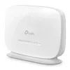 Router TP-Link 300 Mbps Wireless N 4G LTE, Wi-Fi 4 (802.11n), jednopasmowy (2,4 GHz), Ethernet LAN, 4G, biały, router biurkowy