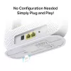 Router TP-Link 300 Mbps Wireless N 4G LTE, Wi-Fi 4 (802.11n), jednopasmowy (2,4 GHz), Ethernet LAN, 4G, biały, router biurkowy