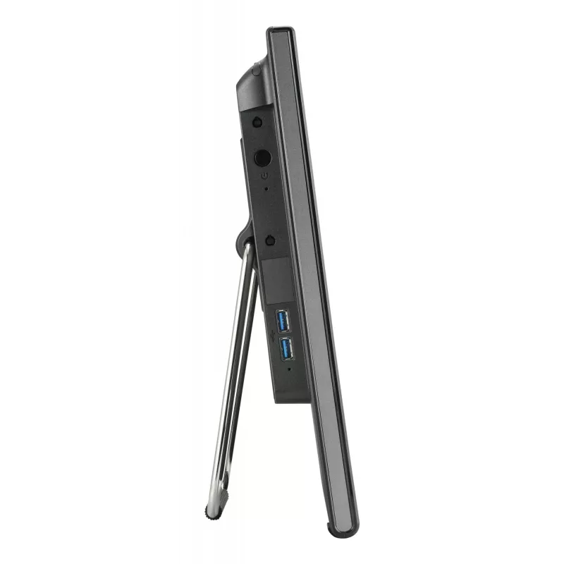 Shuttle All-In-One Barebone X50V9, 15.6-calowy pojedynczy ekran dotykowy (rezystywny), Celeron 7305U, WiFi, IP54, bez wentylatora, praca ciągła 24/7
