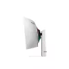 49-calowy zakrzywiony monitor OLED Samsung S49DG934SU — 5120×1440 Dual QHD, 32:9, 0,03 ms, koncentrator USB, VESA, regulacja wysokości, srebrny
