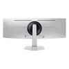 49-calowy zakrzywiony monitor OLED Samsung S49DG934SU — 5120×1440 Dual QHD, 32:9, 0,03 ms, koncentrator USB, VESA, regulacja wysokości, srebrny