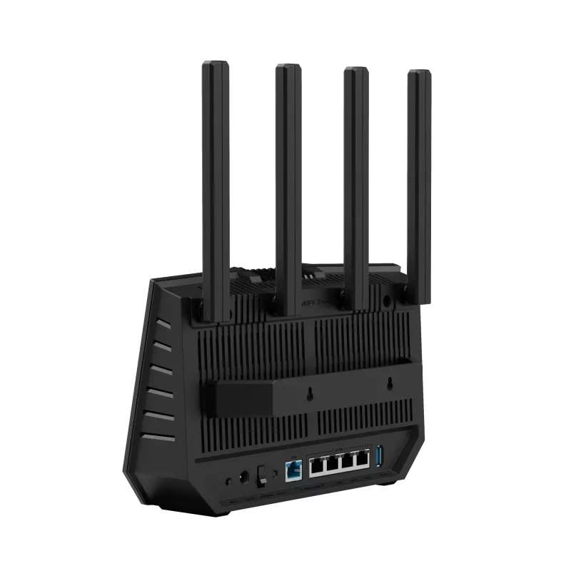 ASUS RT-BE92U router bezprzewodowy 10 Gigabit Ethernet trójzakresowy (2.4 GHz / 5 GHz / 6 GHz) Czarny