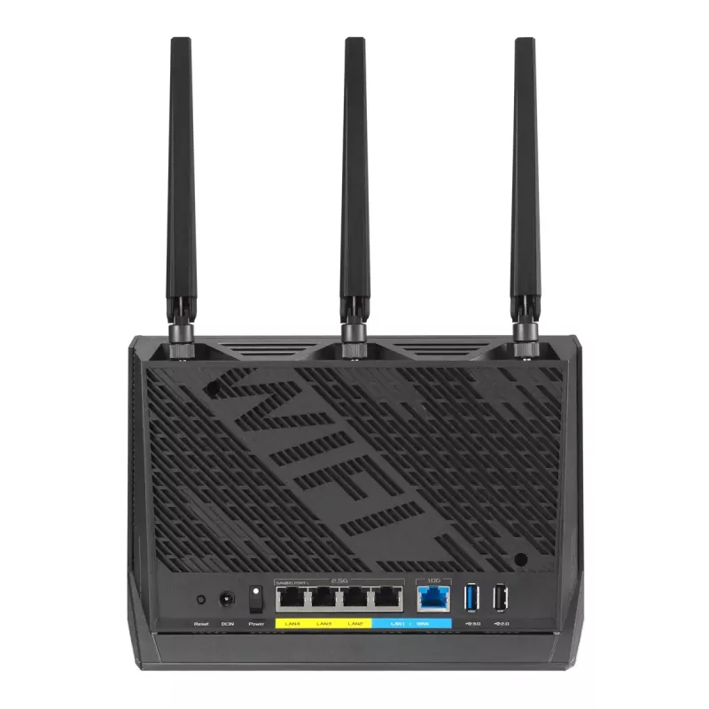 ASUS RT-BE86U router bezprzewodowy 10 Gigabit Ethernet Dwuzakresowy (2,4 GHz / 5 GHz) Czarny
