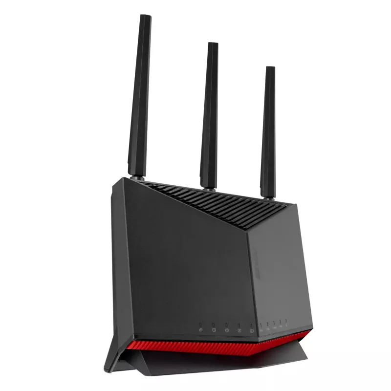 ASUS RT-BE86U router bezprzewodowy 10 Gigabit Ethernet Dwuzakresowy (2,4 GHz / 5 GHz) Czarny