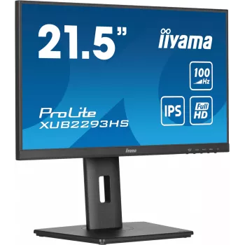 Monitor komputerowy iiyama ProLite XUB2293HS-B6 54,6 cm (21,5 cala) 1920 x 1080 pikseli Full HD LED Czarny