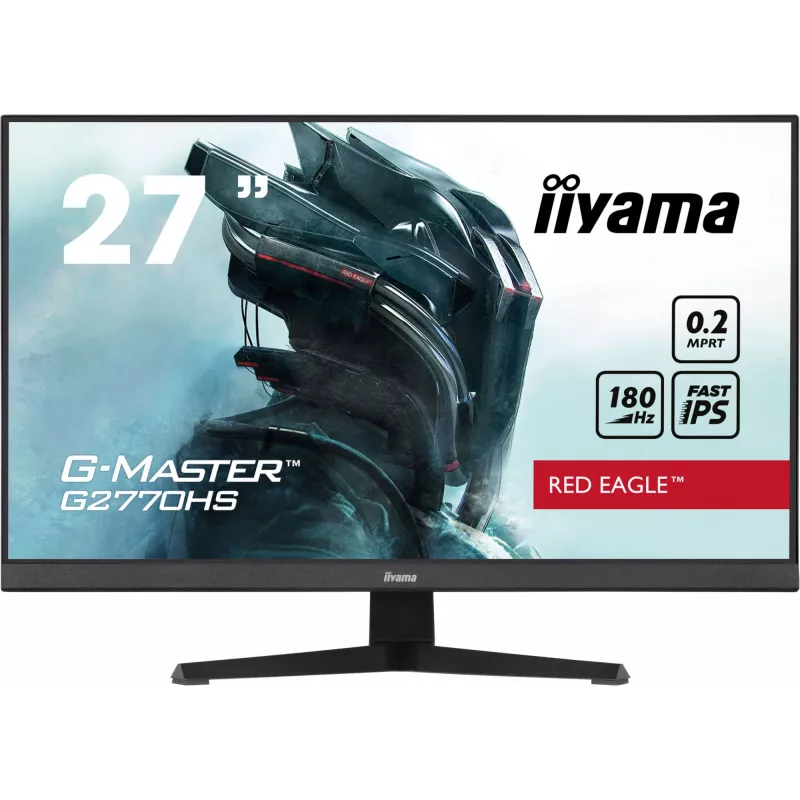 Monitor komputerowy iiyama G-MASTER G2770HS-B1 68,6 cm (27 cali) 1920 x 1080 pikseli Full HD LCD Czarny