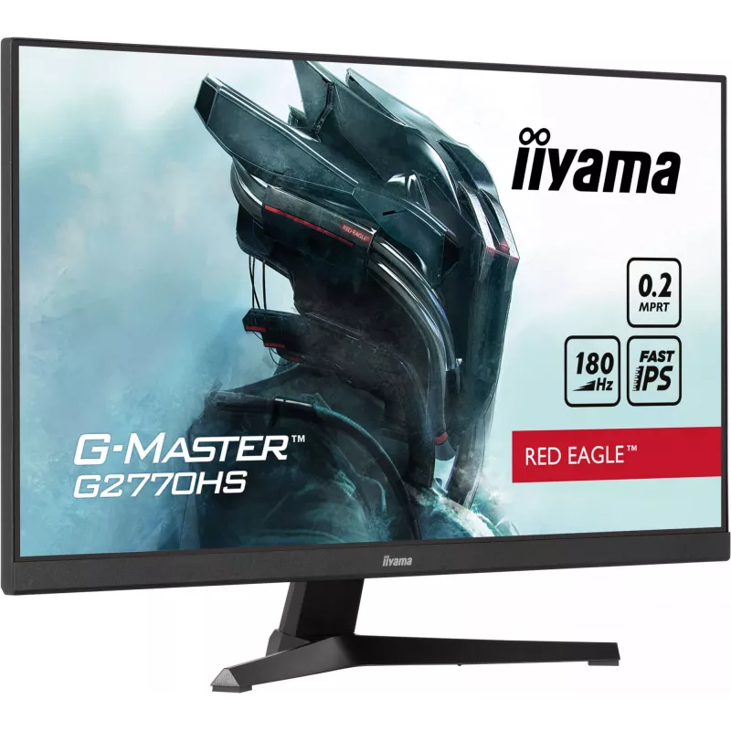 Monitor komputerowy iiyama G-MASTER G2770HS-B1 68,6 cm (27 cali) 1920 x 1080 pikseli Full HD LCD Czarny
