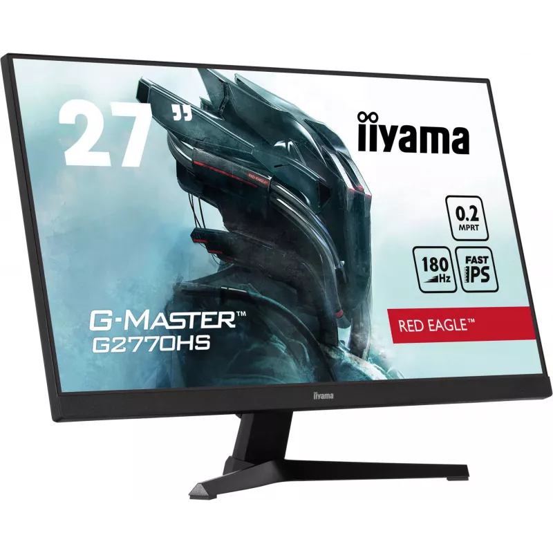 Monitor komputerowy iiyama G-MASTER G2770HS-B1 68,6 cm (27 cali) 1920 x 1080 pikseli Full HD LCD Czarny