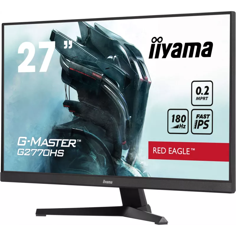 Monitor komputerowy iiyama G-MASTER G2770HS-B1 68,6 cm (27 cali) 1920 x 1080 pikseli Full HD LCD Czarny