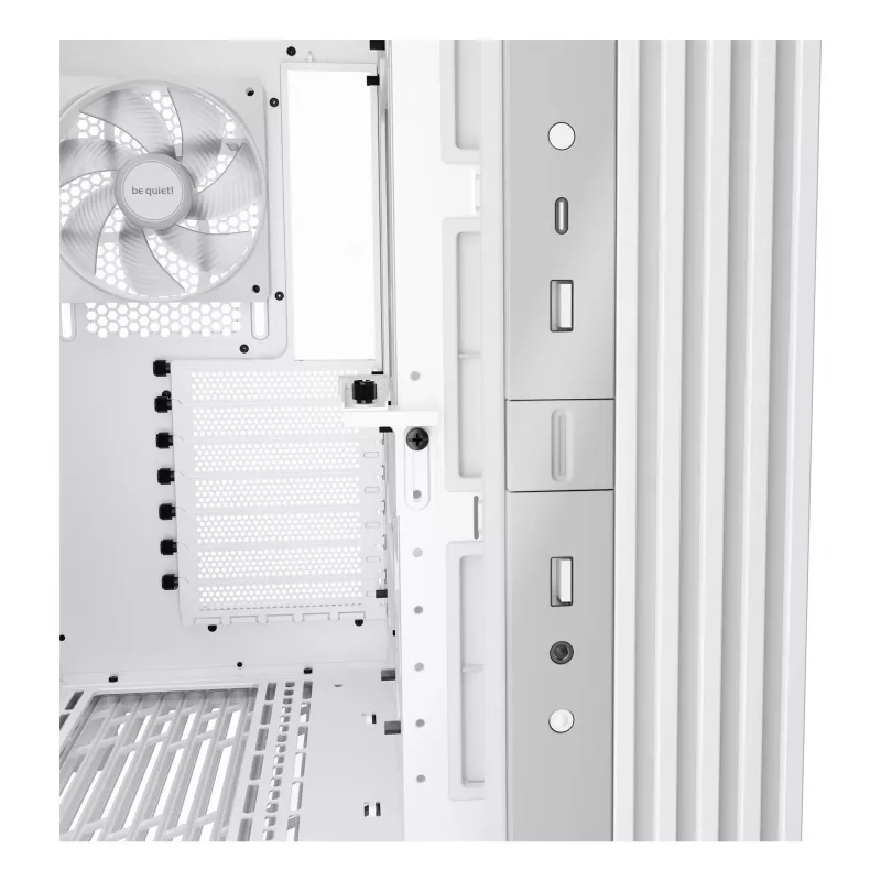 Obudowa PC be quiet! LIGHT BASE 600 DX White Midi Tower, ATX/microATX/Mini-ATX, szklany bok, RGB przód, USB-C