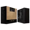 Obudowa PC ASUS ProArt PA602 Wood Edition Midi Tower Czarna — Drewno, obsługa ATX/EATX, Szkło hartowane, 4×3,5 cala / 8×2,5 cala, GPU do 450 mm