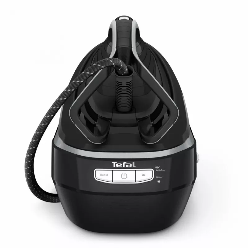 Tefal Pro Express Vision GV9821 3000 W 1.2 L Durilium AirGlide Autoclean stopa czarna, srebrna