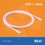 Kabel USB C CLUB3D CAC-3002 2m USB4 Gen 3x2 Różowy