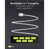 Kabel sieciowy Goobay 74357 RJ-45 Cat8.1 0,15 m Biały