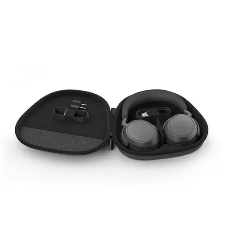 Słuchawki Sennheiser Momentum Wireless — Bluetooth 5.2, bateria 20 h, czerwonyukcja szumów, 6–22000 Hz, grafitowe
