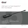 CLUB3D USB-C® do potrójnego DisplayPort™ 4K60Hz