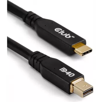 CLUB3D CAC-1561 Kabel DisplayPort 2 m Mini DisplayPort USB Type-C Czarny