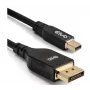 Kabel CLUB3D Mini DisplayPort™ do DisplayPort™ Dwukierunkowy VESA DP80 Certyfikowany M/M 1m/3.28ft