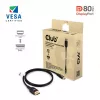 Kabel CLUB3D Mini DisplayPort™ do DisplayPort™ Dwukierunkowy VESA DP80 Certyfikowany M/M 1m/3.28ft
