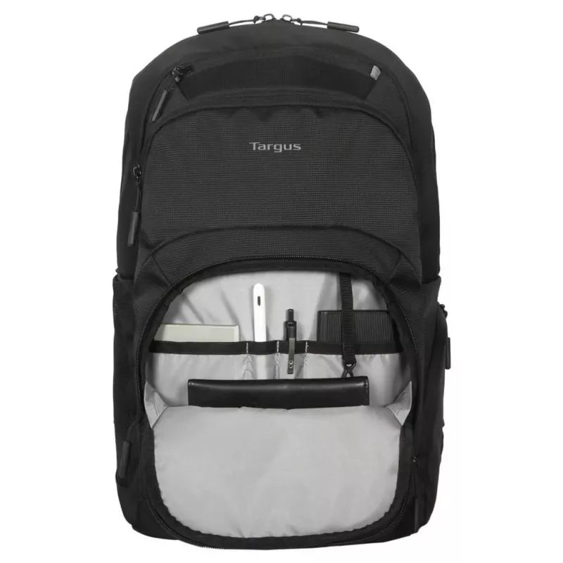 Plecak na laptopa Targus Classic EcoSmart 40,6 cm (16 cali), czarny, z 3 przednimi kieszeniami