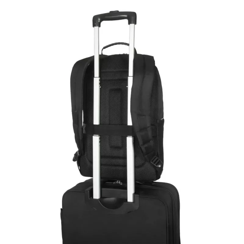 Plecak na laptopa Targus Classic EcoSmart 40,6 cm (16 cali), czarny, z 3 przednimi kieszeniami