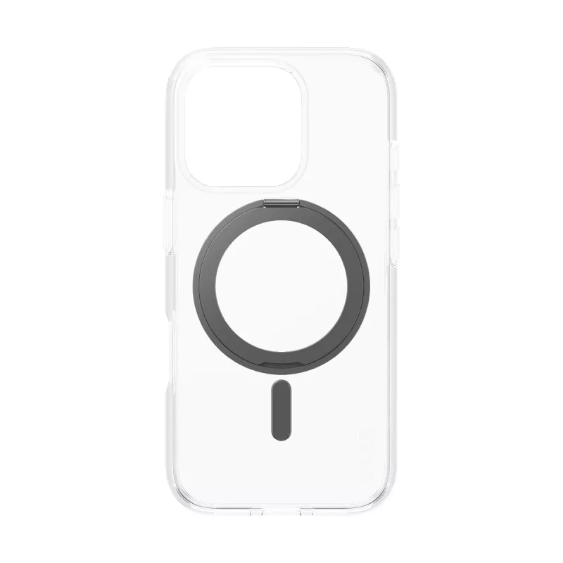 PanzerGlass CARE™ by ® Etui przezroczyste z czarną podstawką i MagSafe iPhone 16 Pro